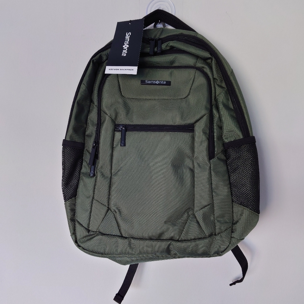 Samsonite Kryvon Backpack Olive Green